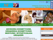 Tablet Screenshot of nowoczesna-kosmetyka.pl